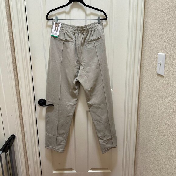 New Mondetta Women's Pin-tuck Pant Size XL Beige Strait Leg Moisture Wicking - Picture 9 of 12